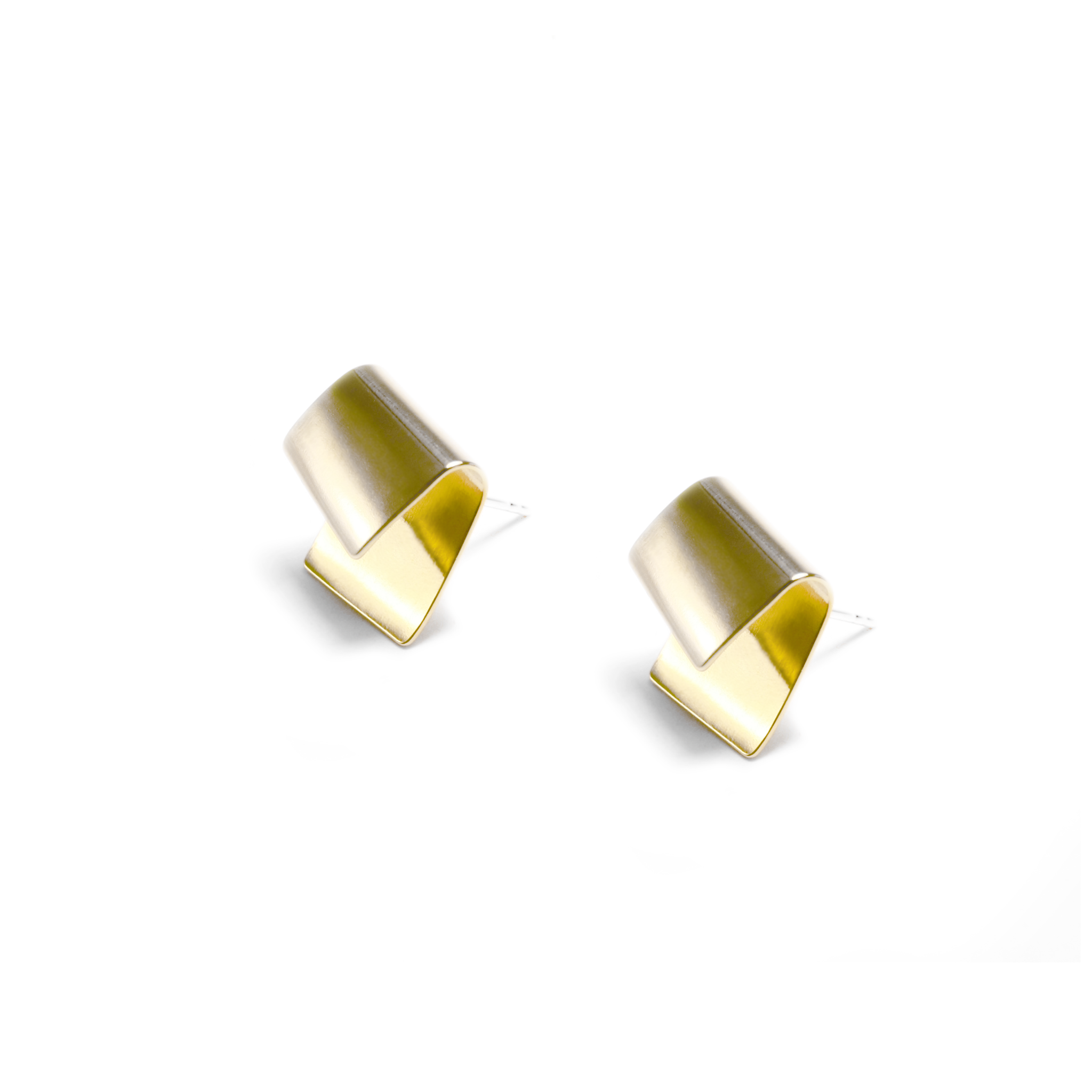 FOLDS STUD EARRING