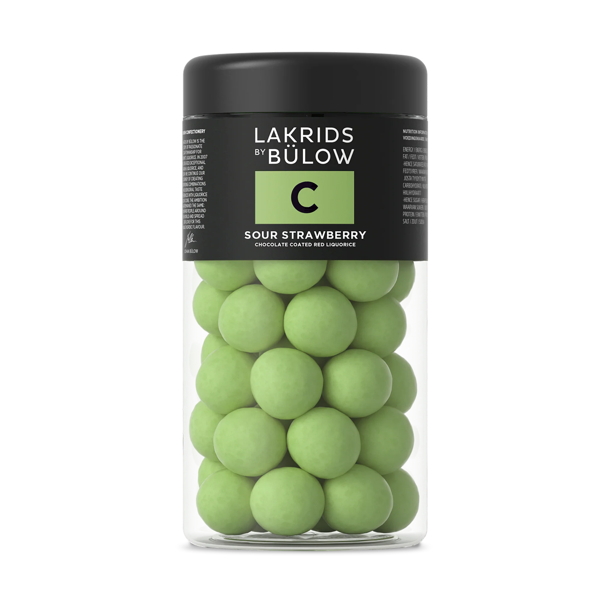 SOUR STRAWBERRY CHOCOLATE COATED LIQUORICE