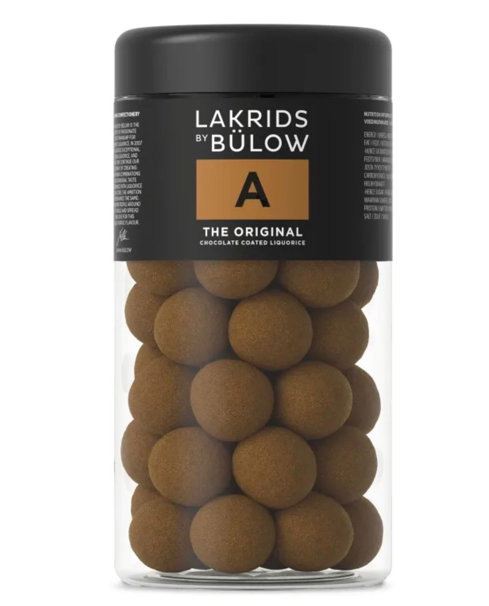 A- THE ORIGINAL - ORIGINAL CHOCOLATE COATED LIQUORICE