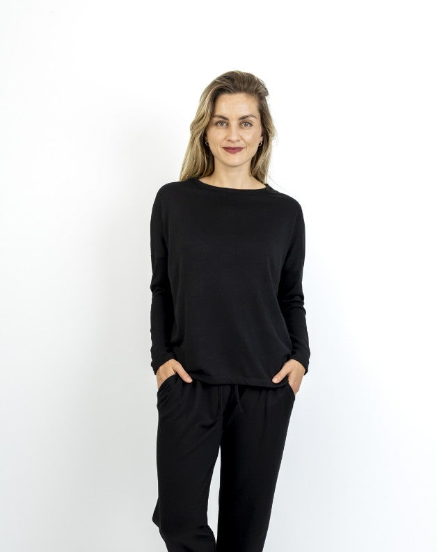 CLASSIC WARM HANDLE WIDE LEG PANTS