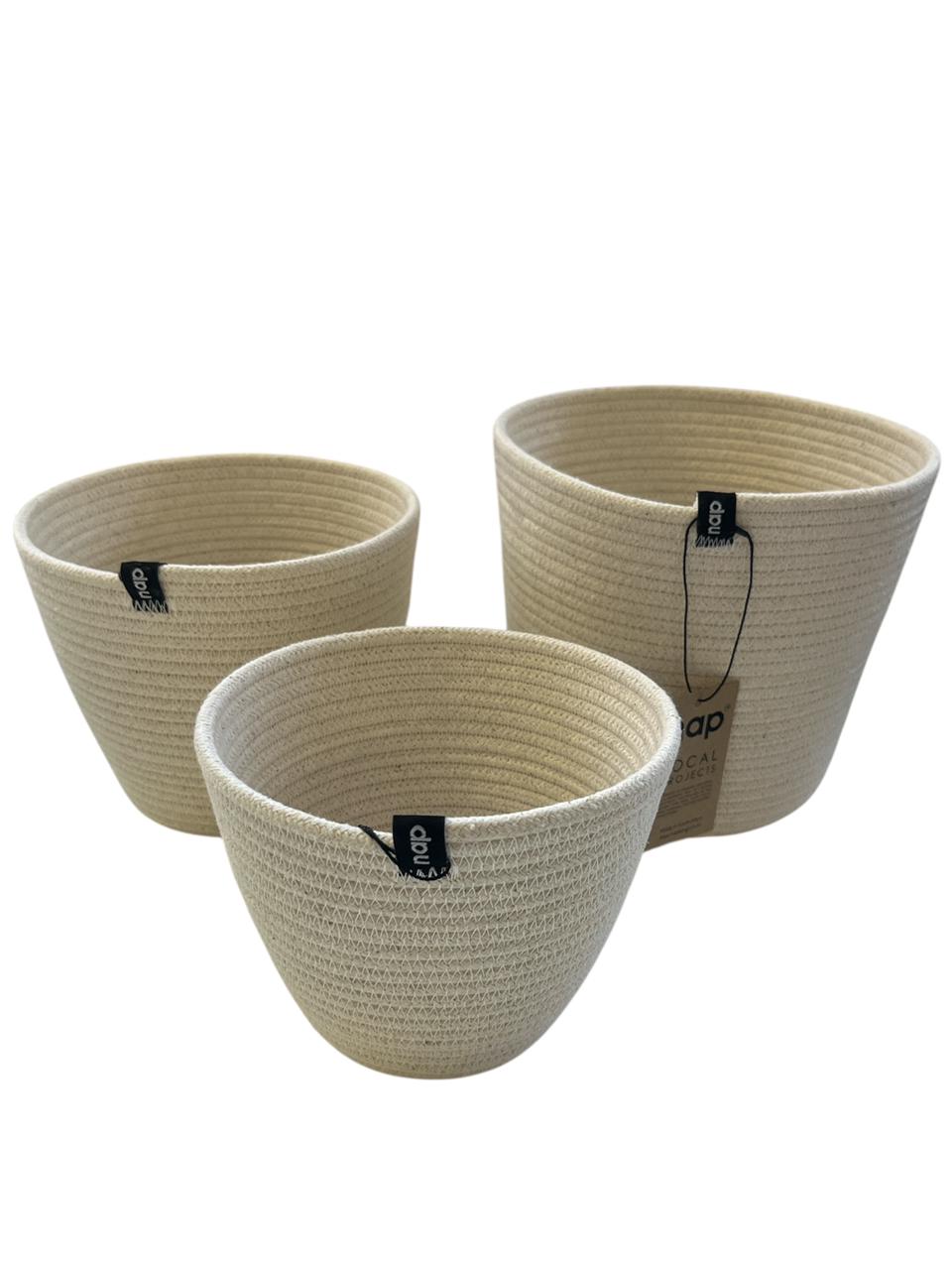 PLANTER BASKETS ASSORTED
