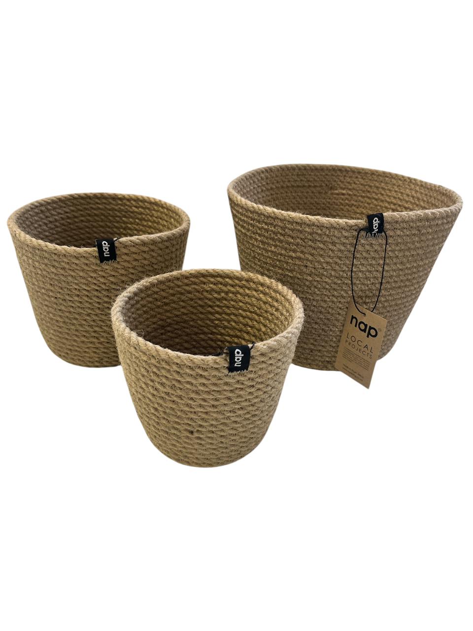 PLANTER BASKETS ASSORTED