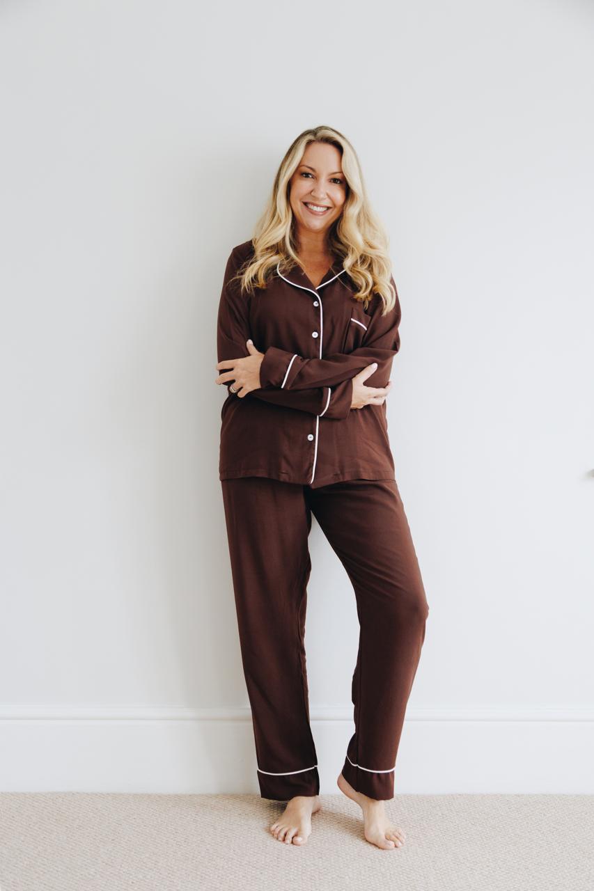 POPPY DIVINE PJ SET- CLASSIC RAYON ASSORTED LONG PANT & LONG SLEEVEmi