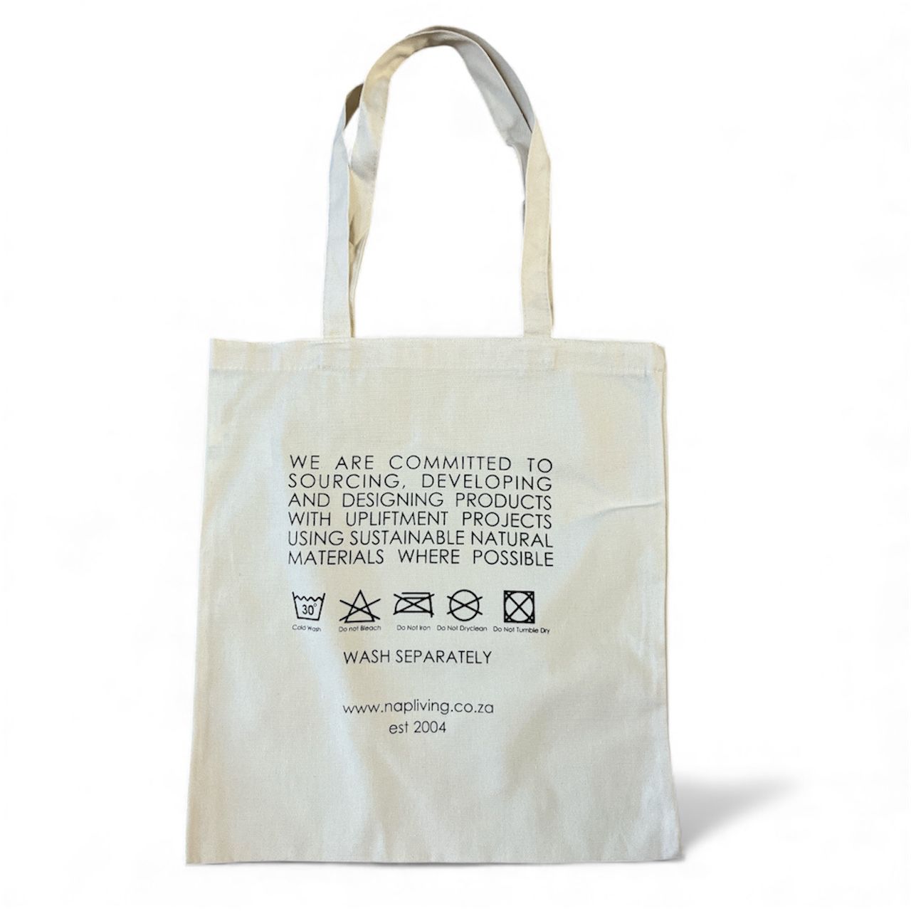 NAP CANVAS COTTON TOTE BAG