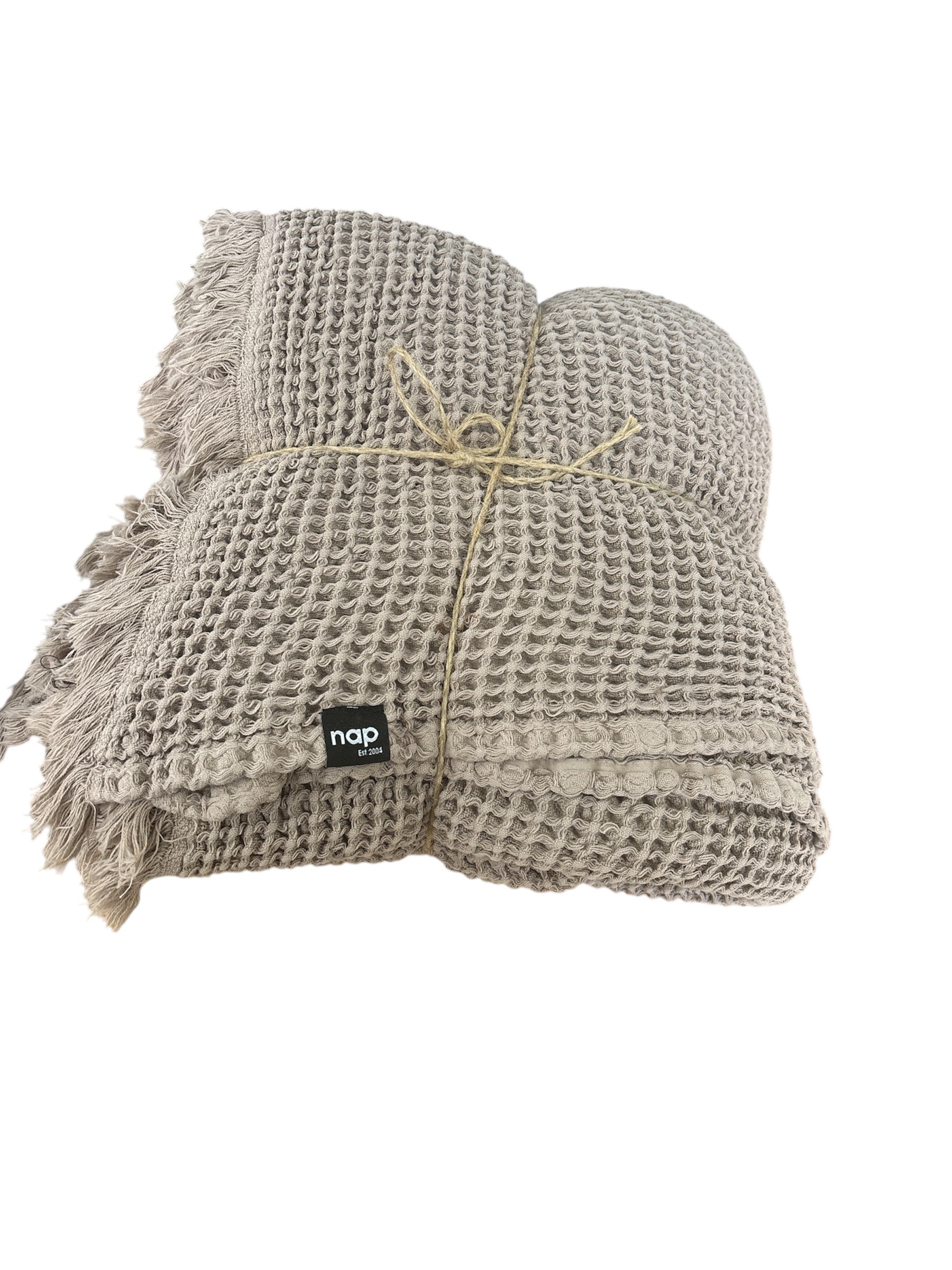 WAFFLE THROW ASSORTED 230X250