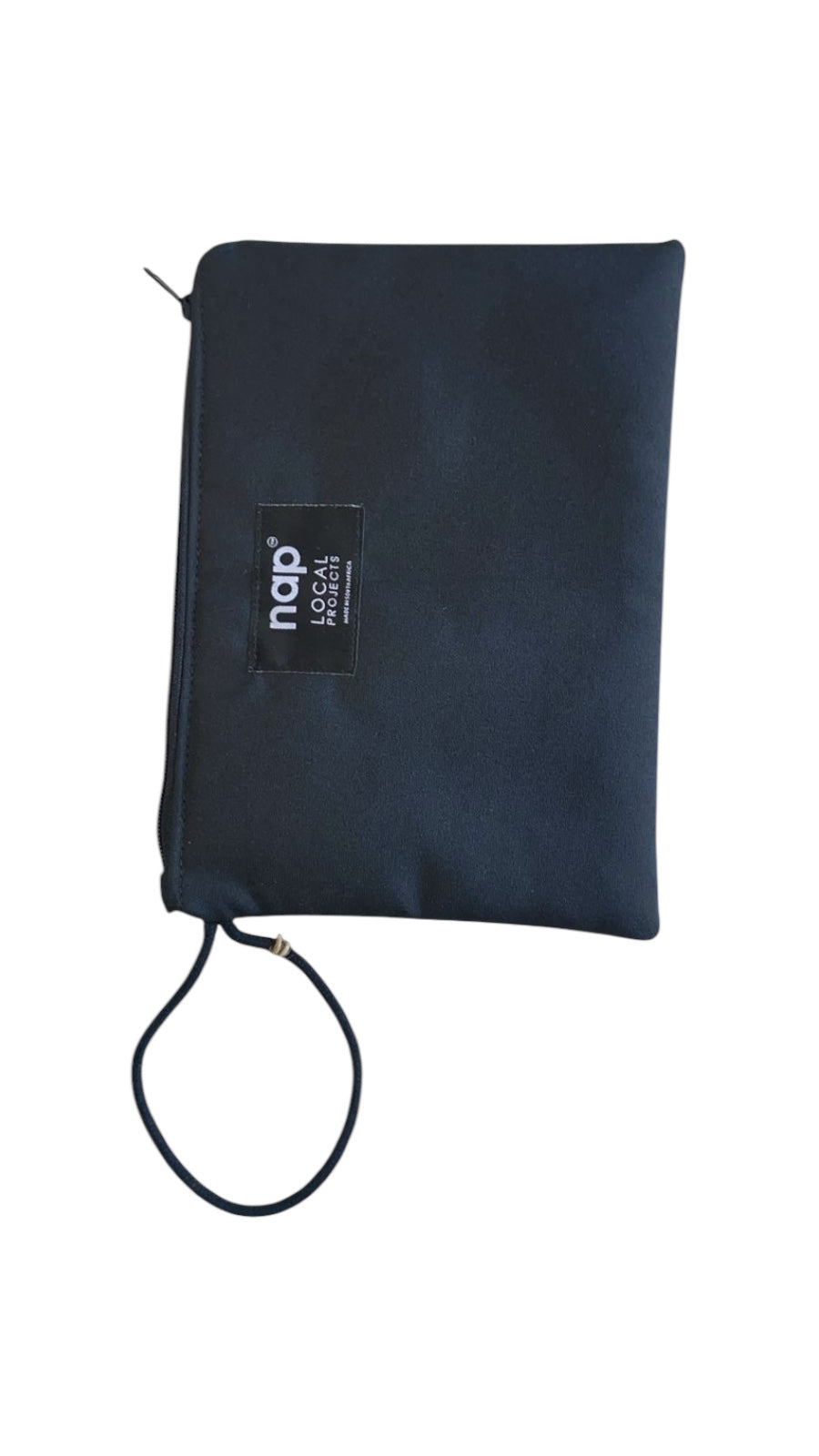 NAP CANVAS BAG BLACK AND STONE