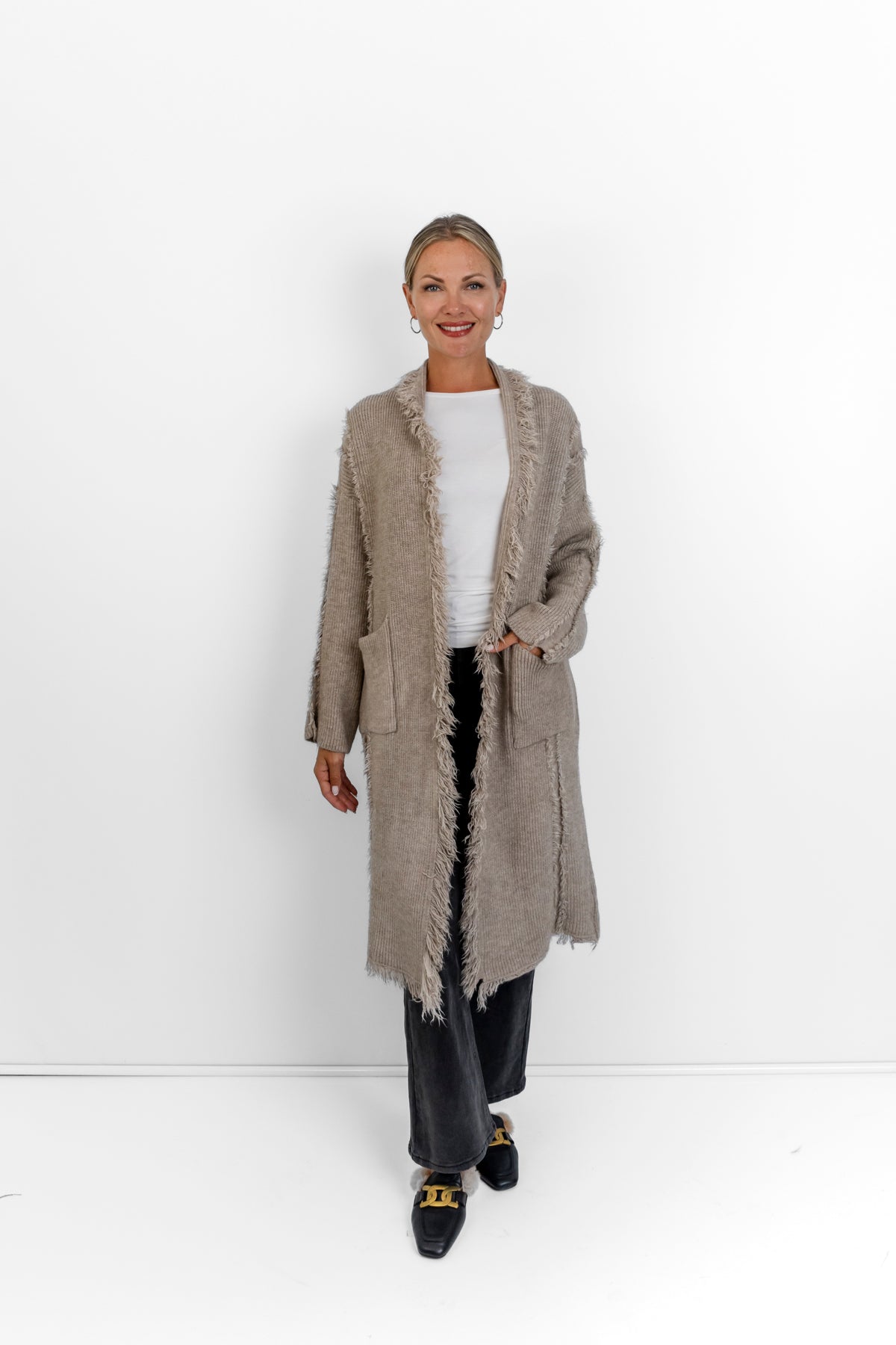 LAS PALMAS - FRINGE CARDIGAN