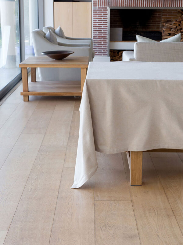 TABLE LINEN WHITE-STONE-CHARCOAL