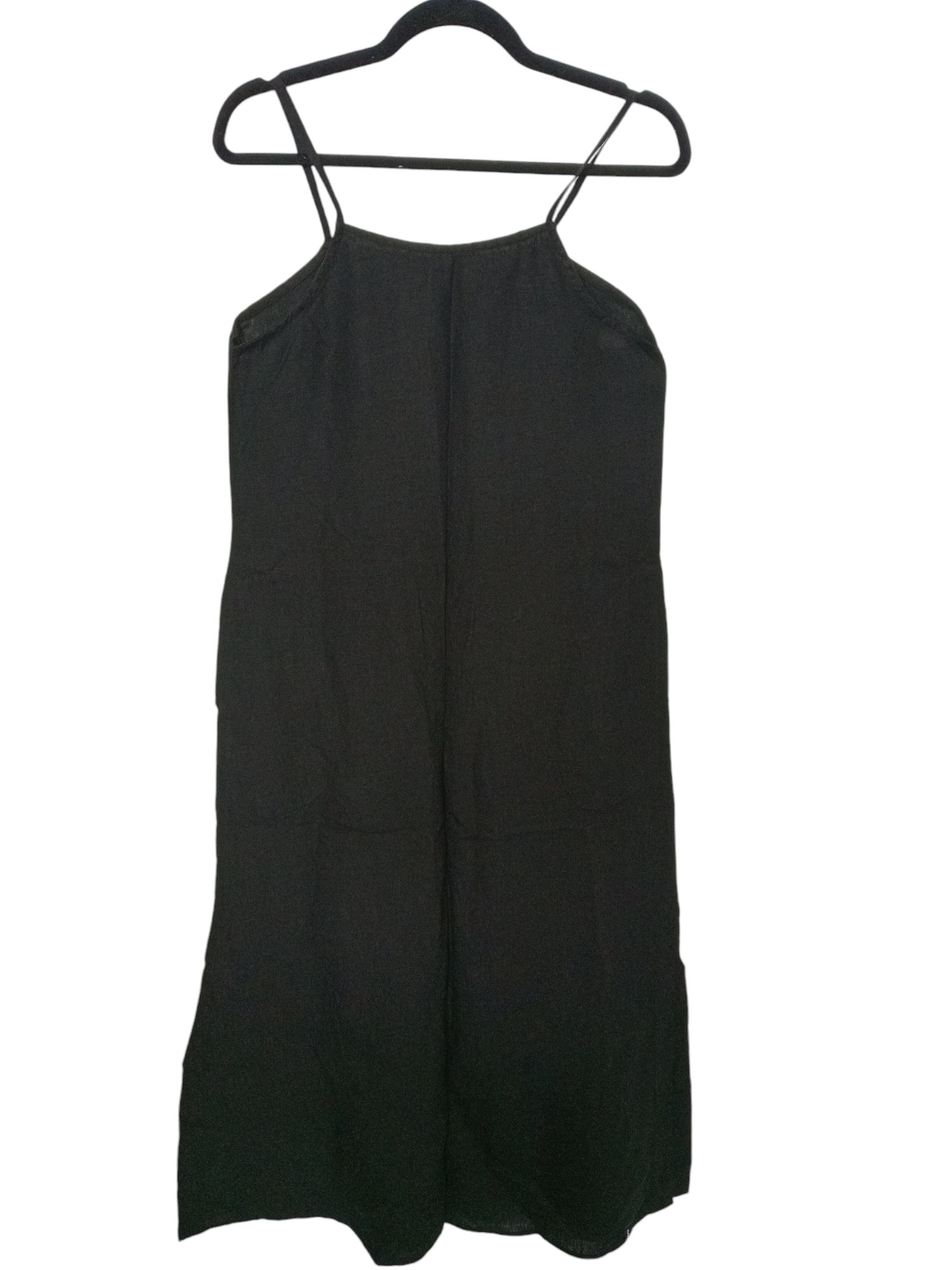 MAXI LINEN STRAPPY DRESS