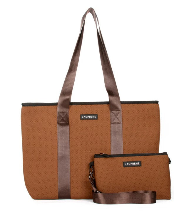 URBAN NEOPRENE ZIPPED TOTE BAG