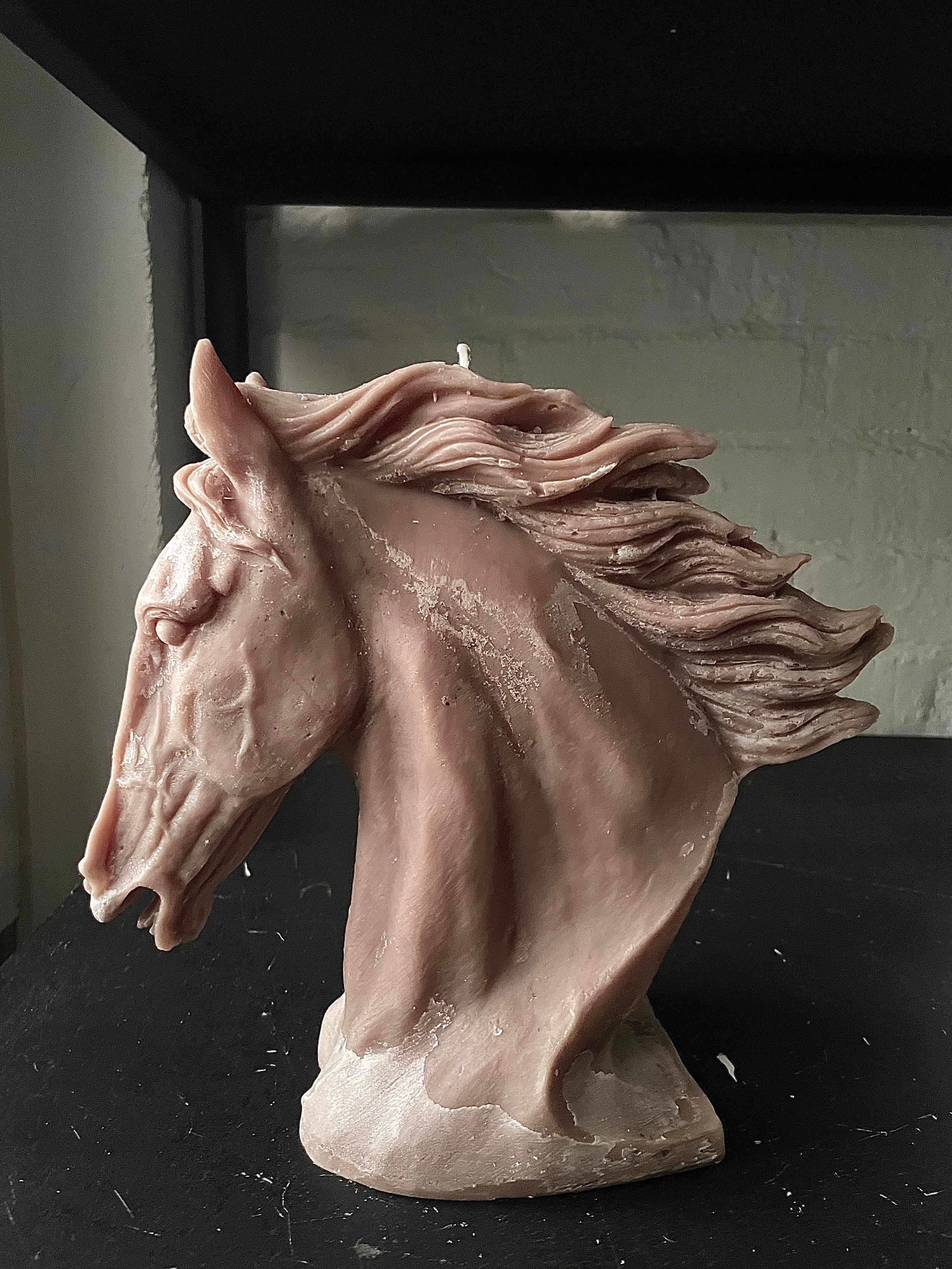 Horse Molded Candle