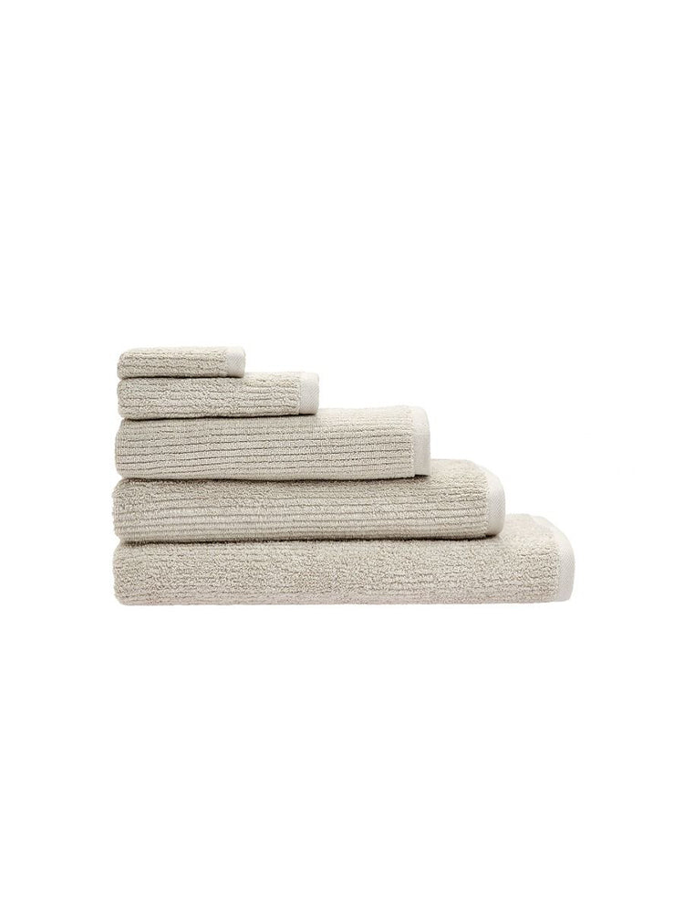 GREY REED RIBBED TOWEL ASSORTED