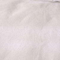 WHITE COTTON MANON COVERLET SET