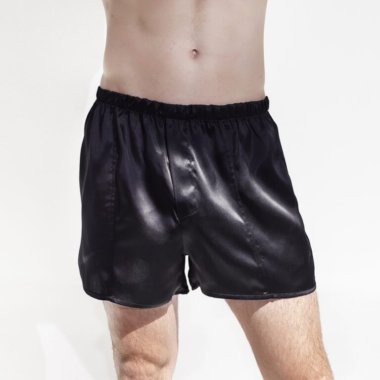 Pure Silk Mens Boxer Shorts