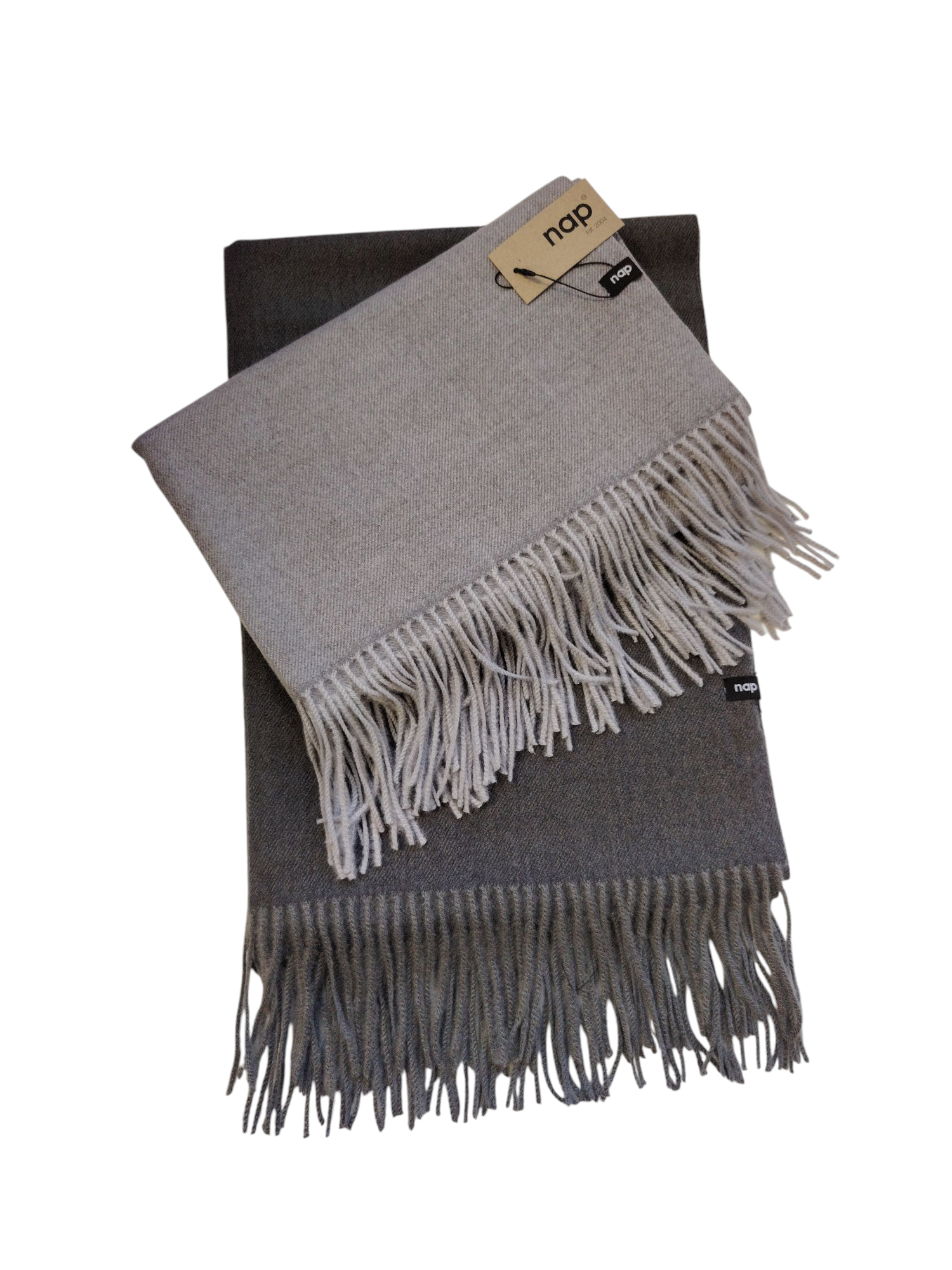 CASHMERE BLEND SCARF WITH - 66609