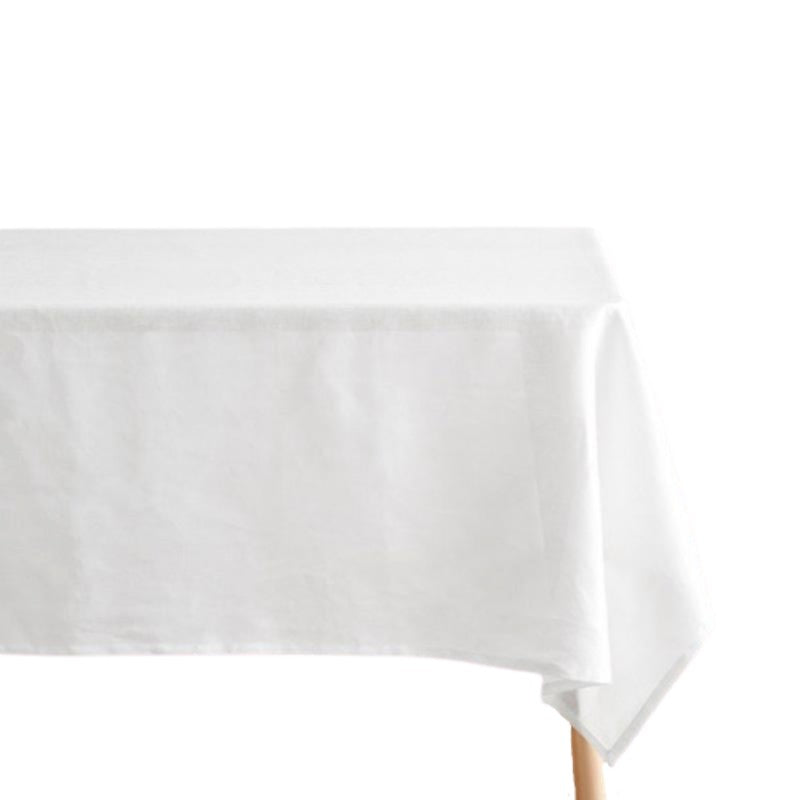 TABLE LINEN WHITE-STONE-CHARCOAL
