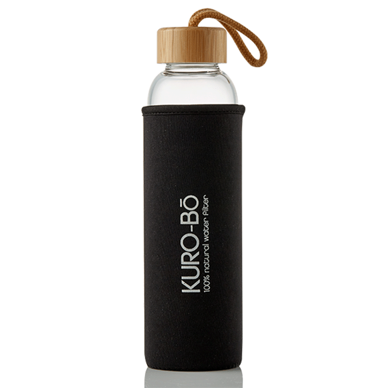 KURO-BŌ GLASS WATER BOTTLE