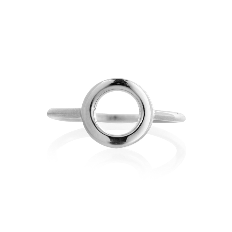 HOLLOW CIRCLE RING