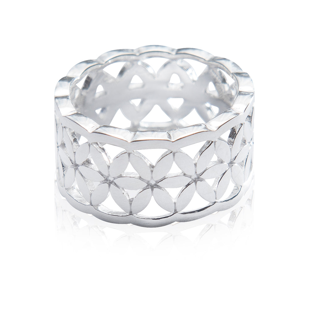 FLOWER OF LIFE RING