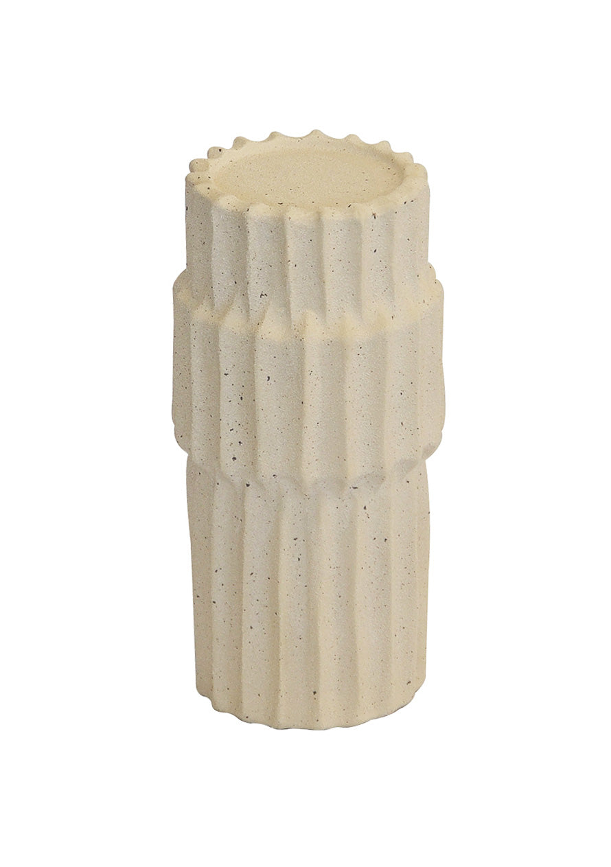 CERAMIC PILLAR CANDLE HOLDER