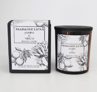 MASSAGE CANDLES - BLACK & WHITE