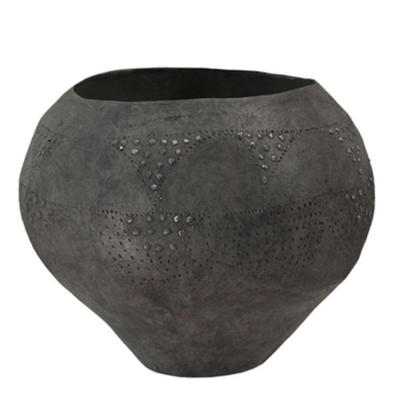 LARGE TRIBAL PLANTER POT