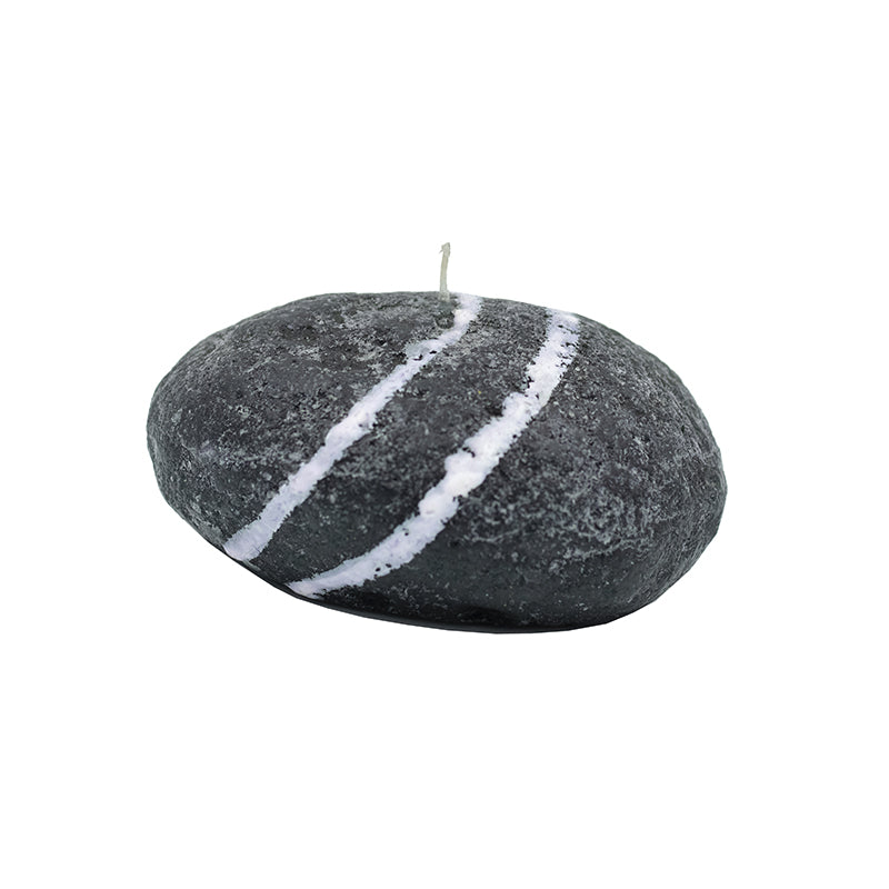 RIVERSTONE GREY PEBBLE CANDLE