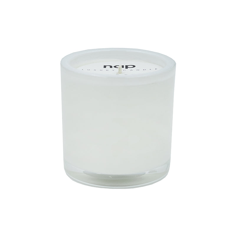 WHITE OUDH LUXURY GLASS CANDLE