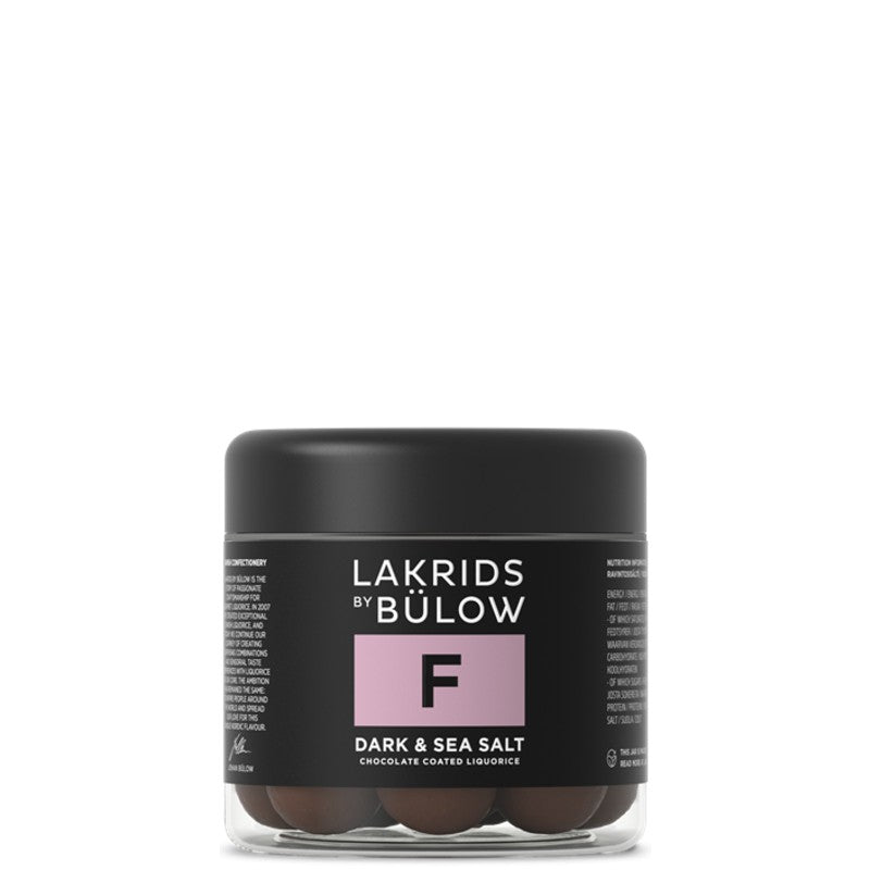 F - DARK + SEA SALT CHOCOLATE COATED LIQUORICE