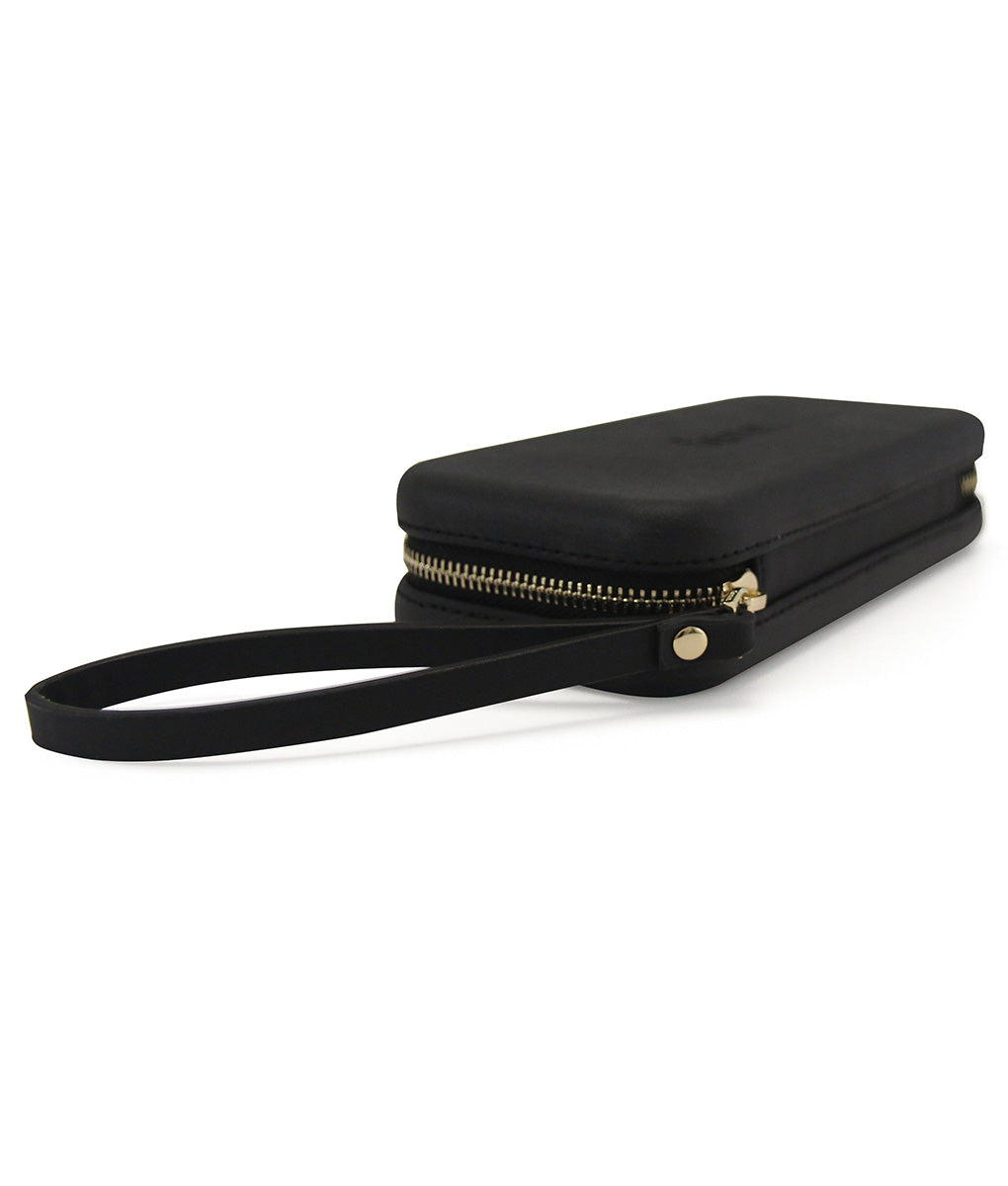 FENN BLACK WALLET WITH WRISLET